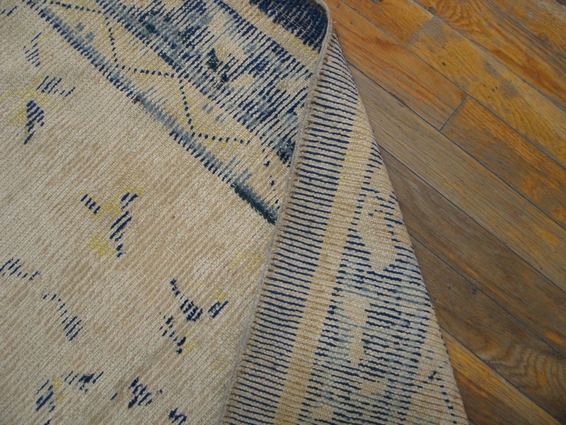 5X7 Antique Chinese Ningxia Wool Area Rug 1750 gallery