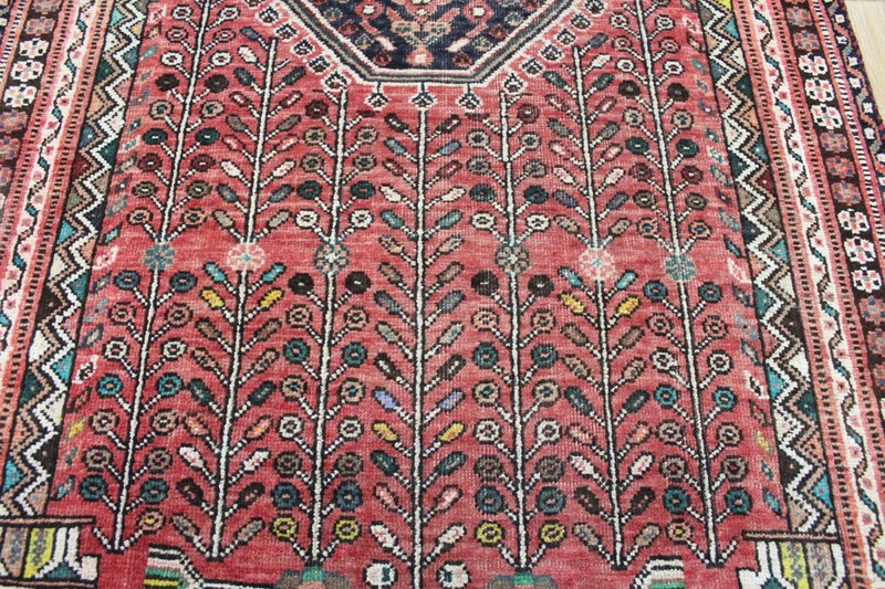 Antique Handmade Oriental Tribal Runner Circa 1920 gallery