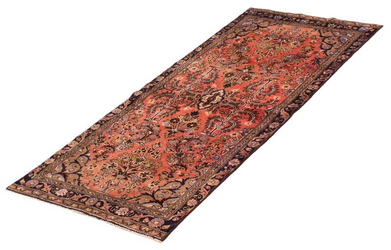 Traditional Vintage Hand-Knotted Area Rug 2'11" x 6'8" Oriental Wool Carpet gallery