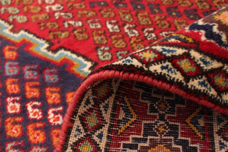 Vintage Hand-Knotted Area Rug 6'9" x 10'11" Traditional Oriental Wool Carpet gallery