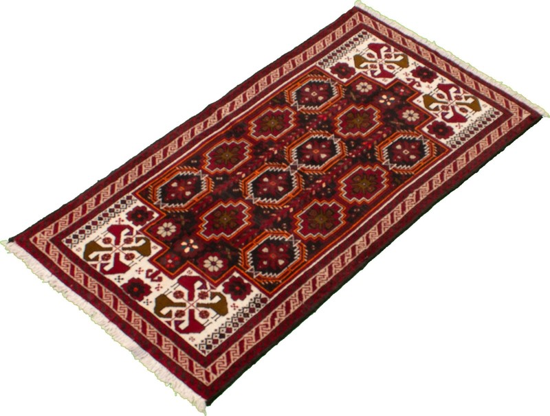 Vintage Traditional Hand-Knotted Area Rug 3'4" x 6'4" Oriental Wool Carpet gallery