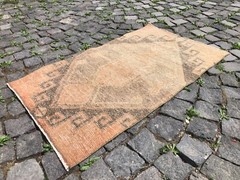 Area rug, Turkish rug, Vintage rug, Handmade rug, Wool rug Carpet | 2,1 x 3,5 ft