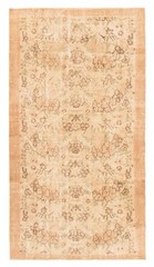 Vintage 3’4″ x 6’3″ Traditional Hand Knotted Vegetable Dye Wool Area Rug