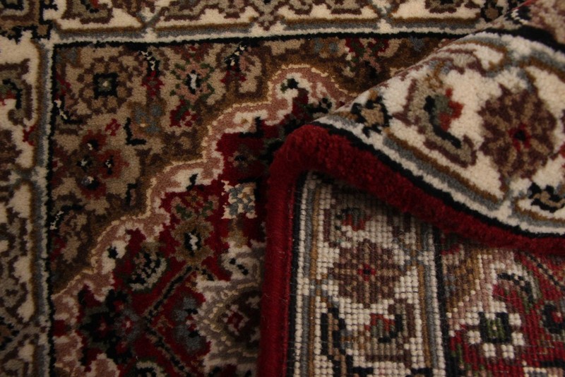 Traditional Vintage Hand-Knotted Area Rug 1'4" x 2'0" Oriental Wool Carpet gallery