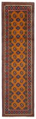 2’6″ x 9’5″ Vintage Hand-knotted Runner Rug Traditional Oriental Wool Carpet