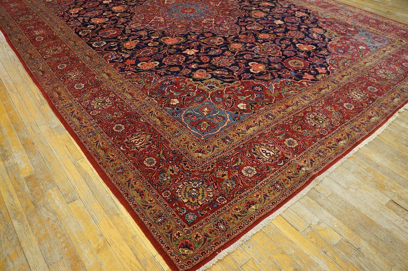 Authentic Kashann Dabir Vintage From The 1950’s . Perfect Condition. gallery