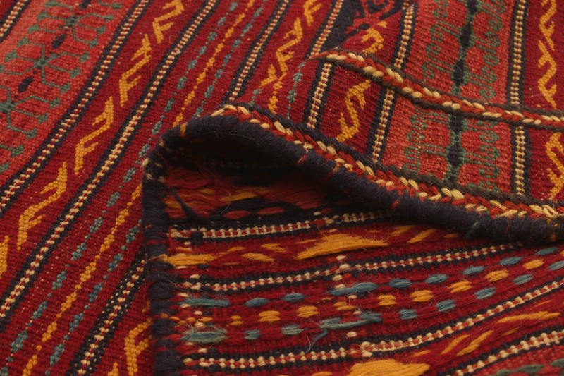 Vintage Hand Woven Area Rug 3'4" x 5'3" Traditional Wool Oriental Carpet gallery
