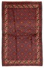 Vintage Hand-Knotted Area Rug 3'10" x 6'2" Traditional Wool Carpet gallery