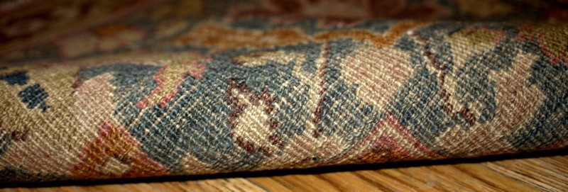 Handmade antique Indian Loristan rug 5.8' x 8.8' (176cm x 268cm) 1880s - 1B143 gallery