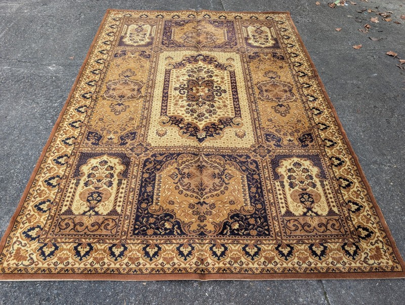 60S XXL Vintage Carpet 70S Retro Living Room 280 X 200 Mid Century N40 gallery