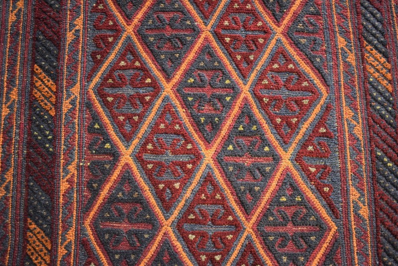 3x13 Ft Vintage Handmade Afghan Moshvani Hallway Rug Persian Wool Tribal Runner gallery