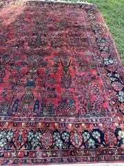 Antique Fine Piersann Sarroghk Signed Rug 11’6” X 8’7”