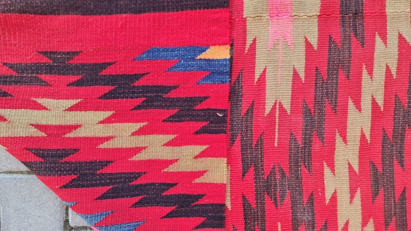 Antique Kilim, rug from Monastery, oriental kilim, Armenian Rug, Geometric kilim gallery