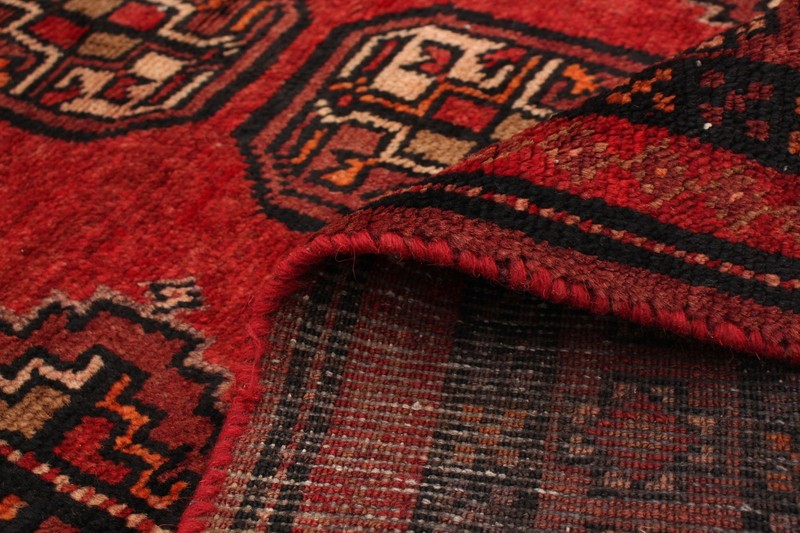 Vintage Hand-Knotted Area Rug 4'10" x 9'10" Traditional Wool Carpet gallery