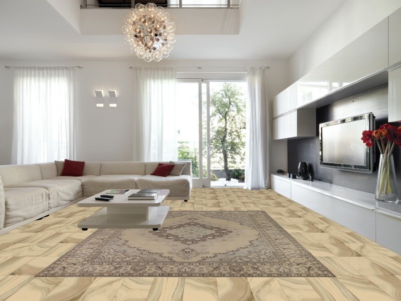 Vintage Muted Beige Floral Wool Tebriz Area Rug 10x13 Hand-made Room Size Carpet gallery