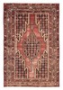 Vintage Hand-Knotted Carpet 4'2" x 6'2" Traditional Oriental Wool Area Rug gallery