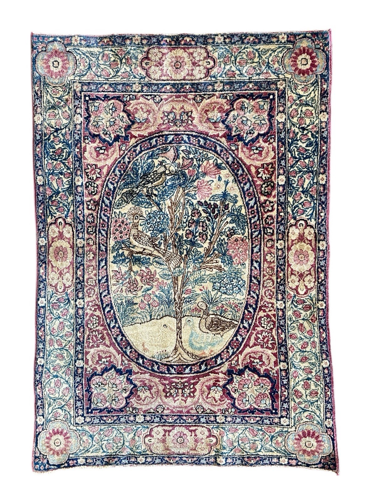 Antique Tree of Life Rug Wall Hanging gallery