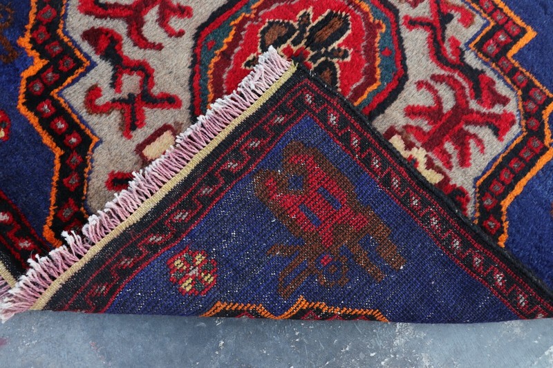 Afghan Handmade Taimani Rug 4'10 x 3'2 ft gallery