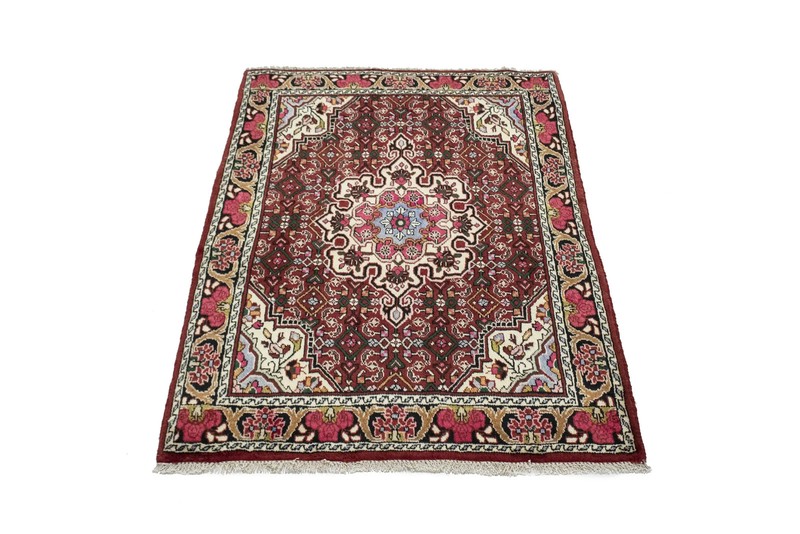 3X5 ft Hand-Knotted Vintage-Style Wool Oriental Rug Floral Design Decor Carpet gallery