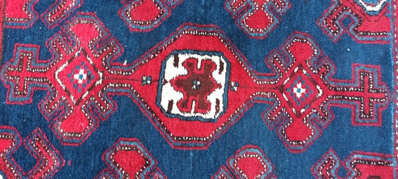 Oriental Rug Retro Carpet Bridge Vintage 120 X 80 K14 gallery