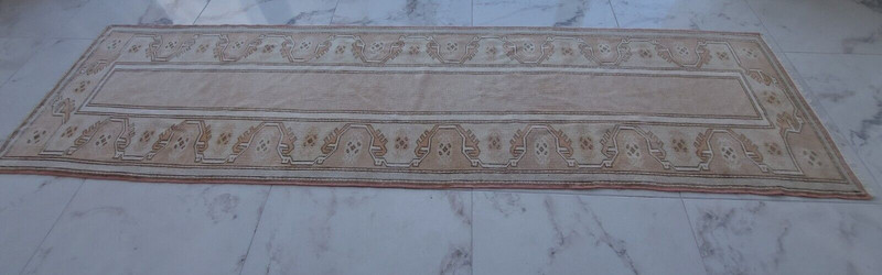 3x10 Antique Runner Rug Turkish Carpet Rug Natural Entry Rug Kitchen Room Rug gallery
