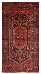Vintage Hand-Knotted Area Rug 4’6″ x 8’8″ Traditional Oriental Wool Carpet