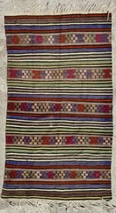 Anatolian Tribal Kilim Rug From Uşak Turkey – 240cm x 132cm