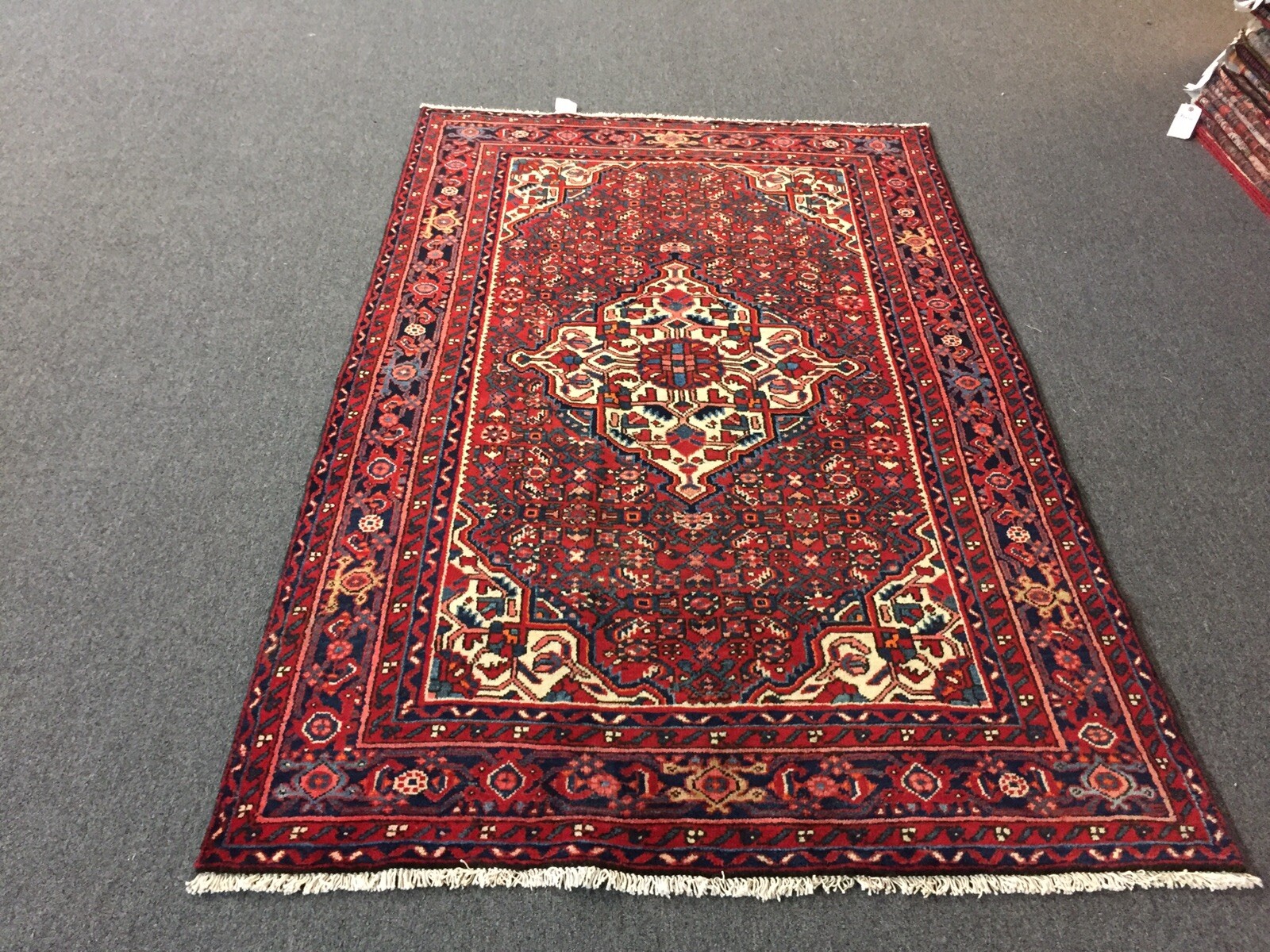 S.Antique Hand Knotted Vintage Oriental Area Rug Traditional Carpet 4’3x6’9,3242 gallery