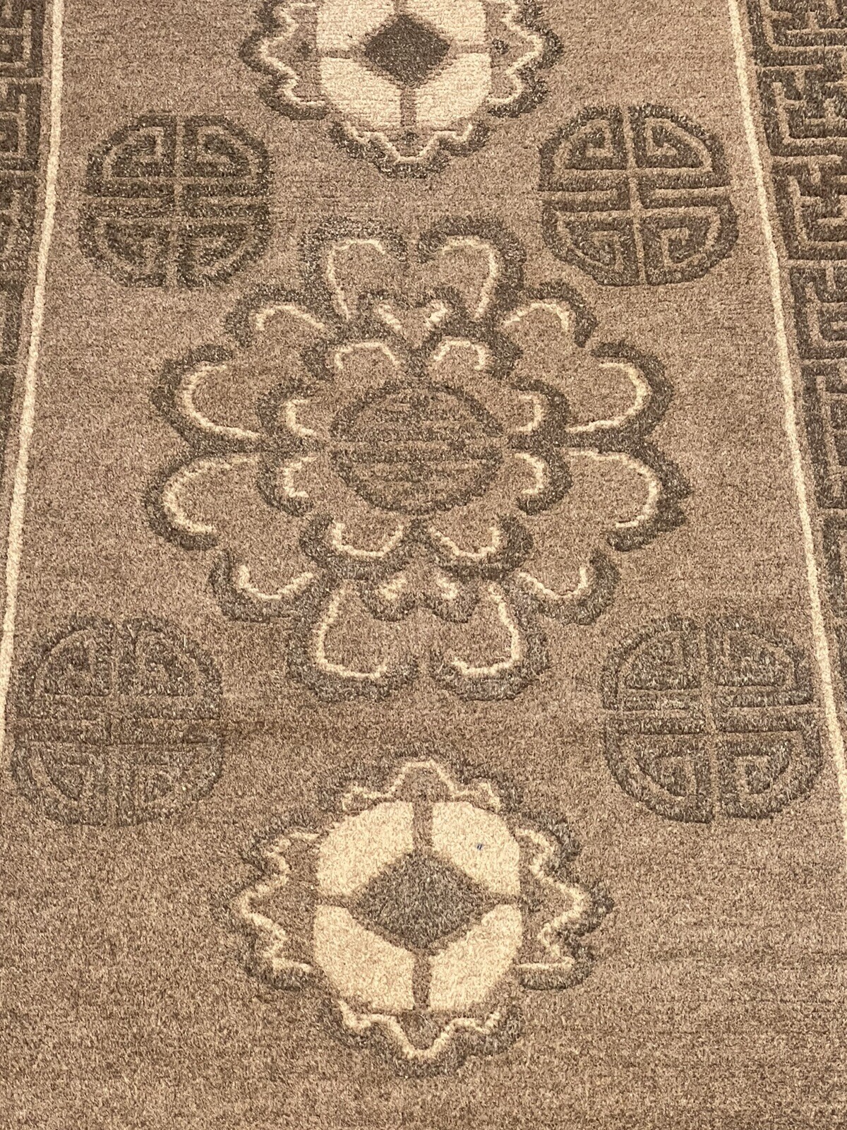 VINTAGE ANTIQUE Tibetan Rug 3.1x5.9 Professionally Washed 100%Wool gallery