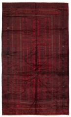 Vintage Traditional Hand-Knotted Area Rug 5’8″ x 9’11” Oriental Wool Carpet