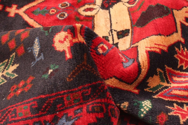 Vintage Hand-Knotted Area Rug 3'3" x 6'1" Traditional Wool Carpet gallery