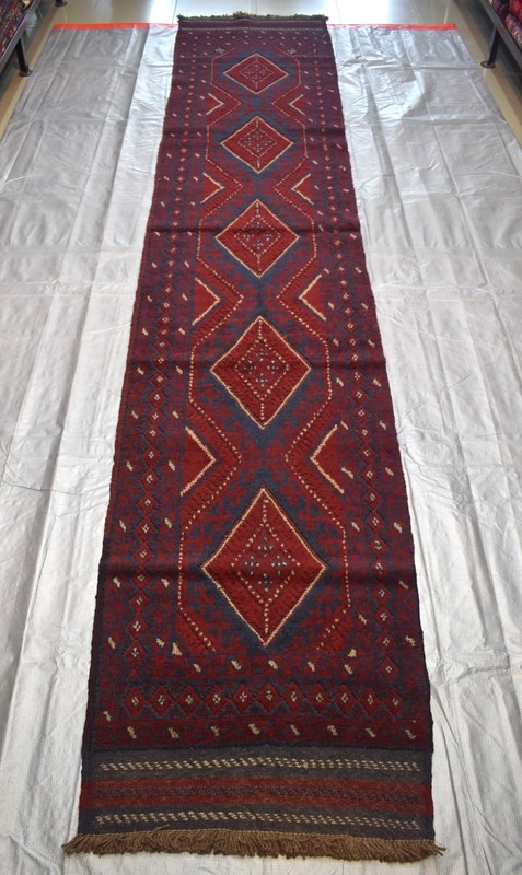 2x11 Vintage Mushwani Runner Rug Afghan Tribal Wool Persian Style Hallway Carpet gallery