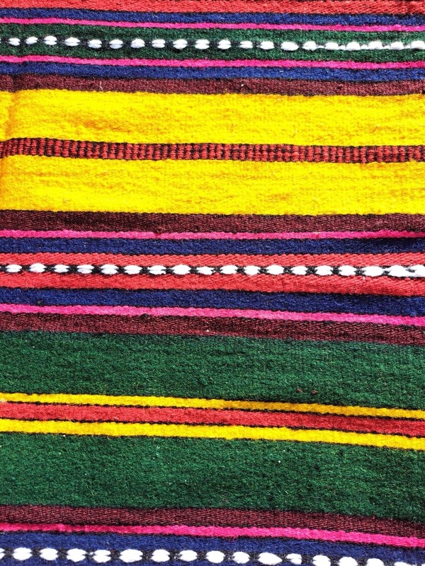 Handmade Western Anatolian Kilim Rug from Turkey - 189 cm x 141 cm gallery