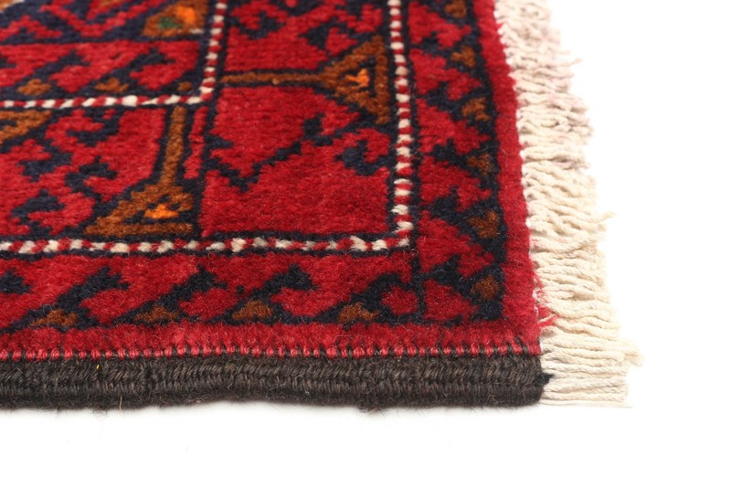 Vintage Hand-Knotted Area Rug 3'4" x 5'8" Traditional Wool Carpet gallery