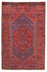 Traditional Vintage Hand-Knotted Area Rug 4’3″ x 6’8″ Oriental Wool Carpet