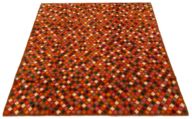 5'11" x 8'0" Vintage Hand Knotted Area Rug Traditional Oriental Wool Carpet gallery