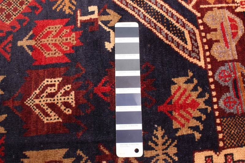Traditional Vintage Hand-Knotted Area Rug 3'11" x 5'7" Oriental Wool Carpet gallery