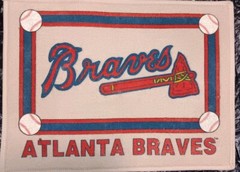 ATL Braves Rug/Mat