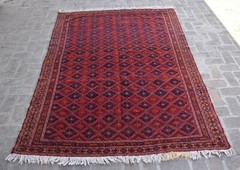 6’2 x 8’10 ft High quality handmade vintage afghan moshvani rug, Tribal area rug