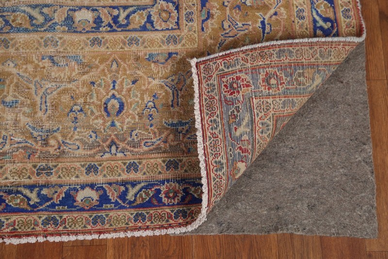 Distressed Living Room Area Rug 10x13 Classic Handmade Floral Traditional Carpet gallery