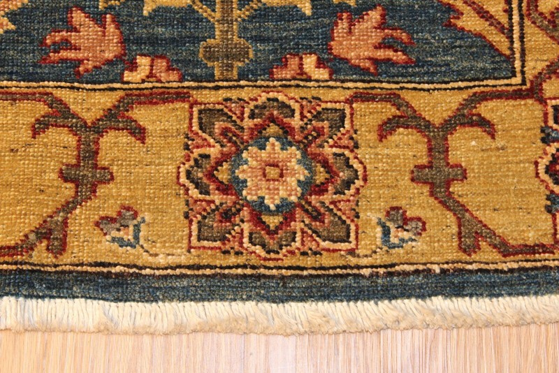 GREAT DEAL ON 4' X 7' FINE QUALITY ***HANDMADE*** HAND KNOTTED ***RUG** Blue rug gallery