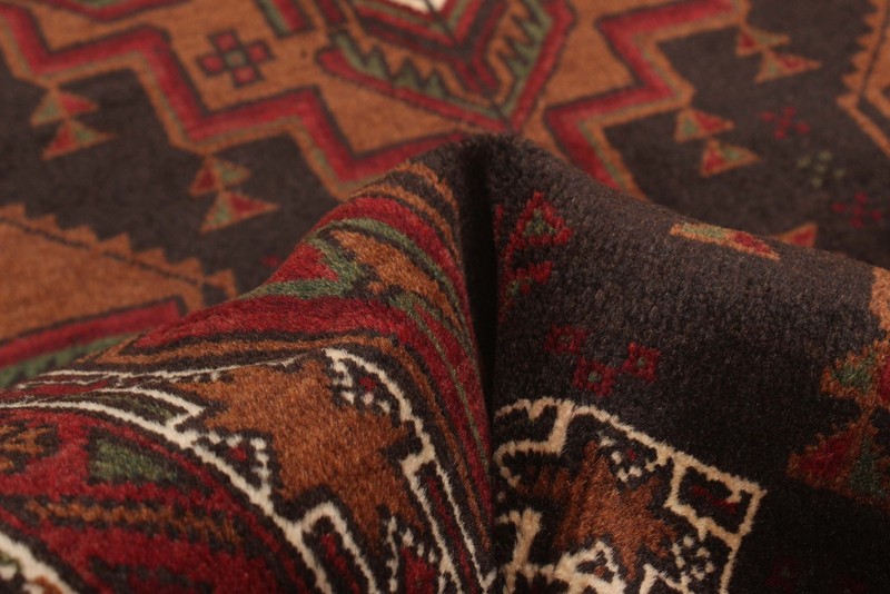 Vintage 3'2" x 5'1" Traditional Hand Knotted Vegetable Dye Wool Area Rug gallery