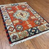 Handmade Indo Kazak Wool Rug 2' X 3' gallery