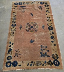 4 X 6’8 Antique Chinese Peking Rug