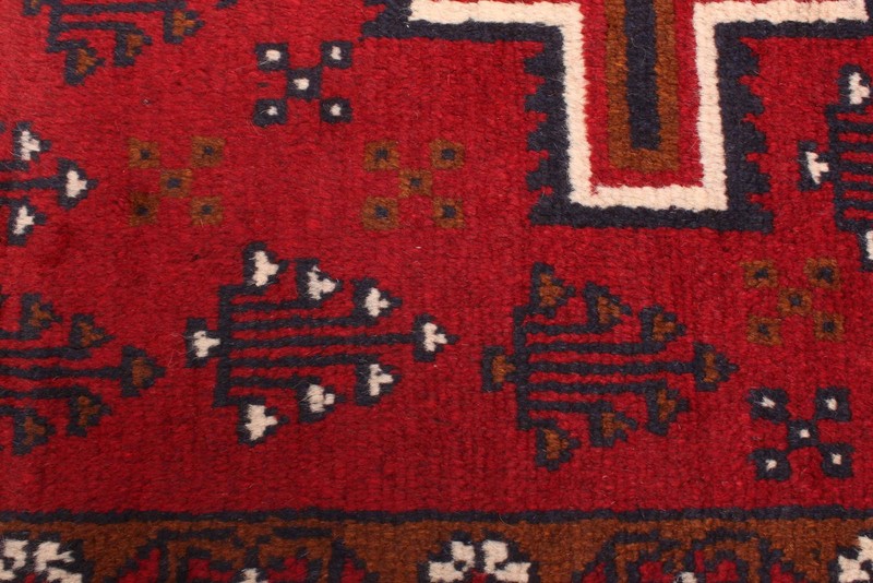 Vintage Hand-Knotted Carpet 3'7" x 5'10" Traditional Oriental Wool Area Rug gallery