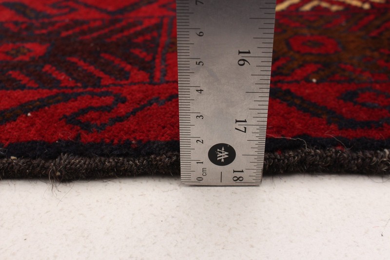 Vintage Hand-Knotted Carpet 3'5" x 6'6" Traditional Oriental Wool Area Rug gallery