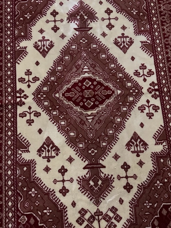 2'0 x 3'7 ft Vintage Afghan Baluchi Rug Hand Knotted Tribal Wool Accent Carpet gallery