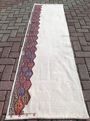 Turkish Rugs Runner, Modern Long Rug, Carpet Runner Kitchen Rug Corridor 26″X87″