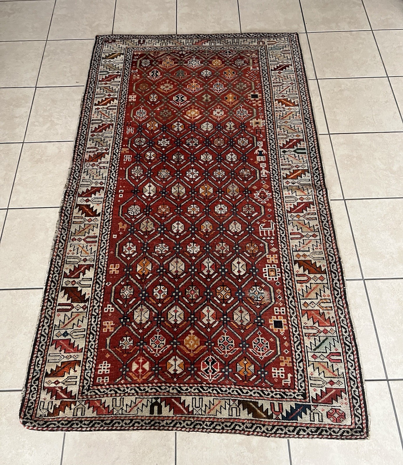 Antique Caucasian Shirvan Rug gallery