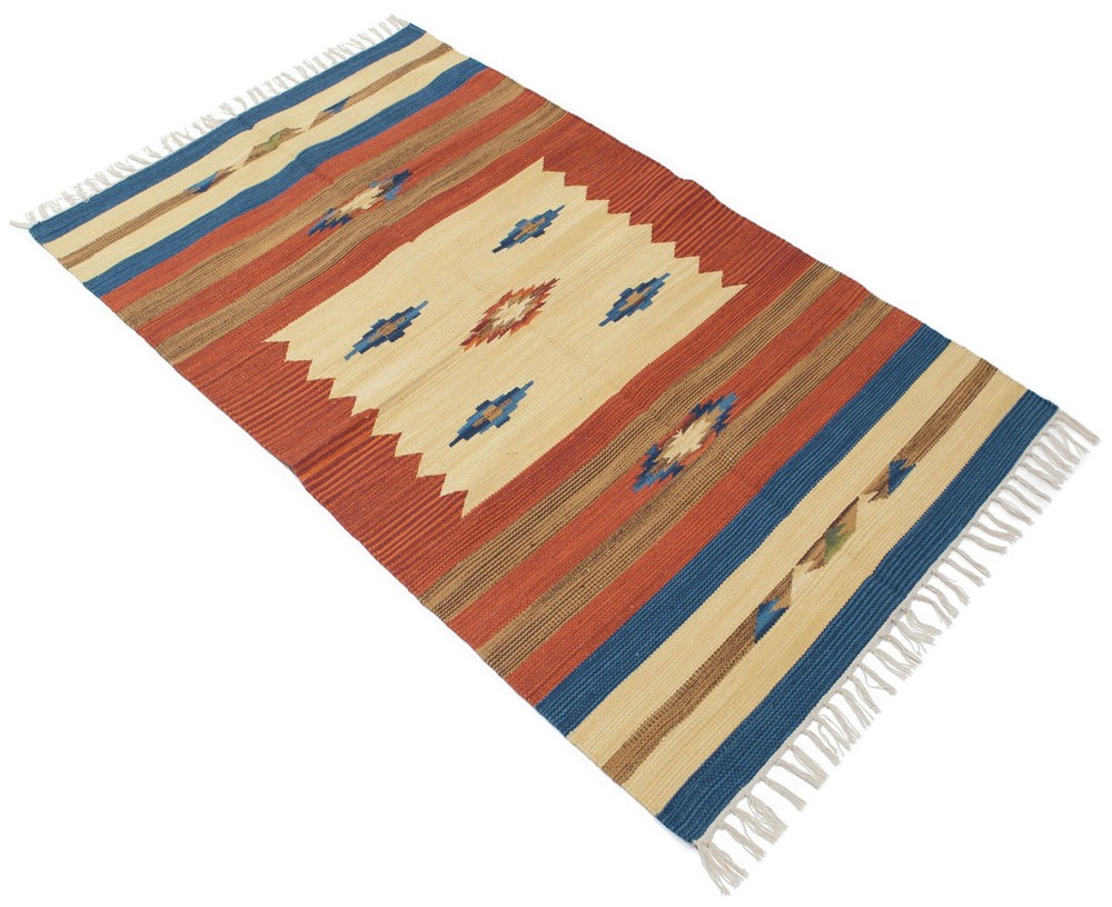 HAND MAD Milan KILIM COTTON 60x40 CM